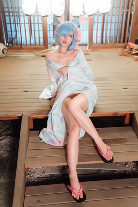 ★4K★Coser YUNZAI Vol.35 レム着物　46P1V