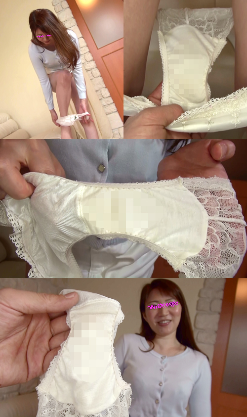 【素人個撮】上品そうなパイパン奥様の使用済み下着と生脱ぎ温もりパンティー 同人動画