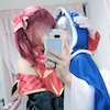 【女装レズ】船長くんの必死の腰振りに完堕ち♡サメ尻尾も掴まれて快感から逃げられません♡♡♡【宝⚪︎マ⚪︎ン・がう⚪︎ぐ⚪︎】【本編28分】