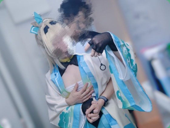 クール系高身長レイヤーさんも本気の種付けプレスで即堕ち！笑【風◎いろは】 コスプレハード