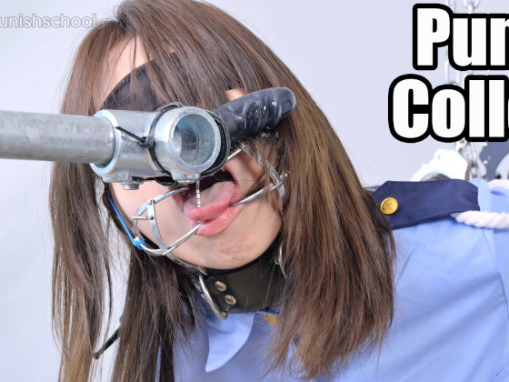 プライドが高い女警察官がタラーッとヨダレを垂らしながら挑む脱出ゲーム